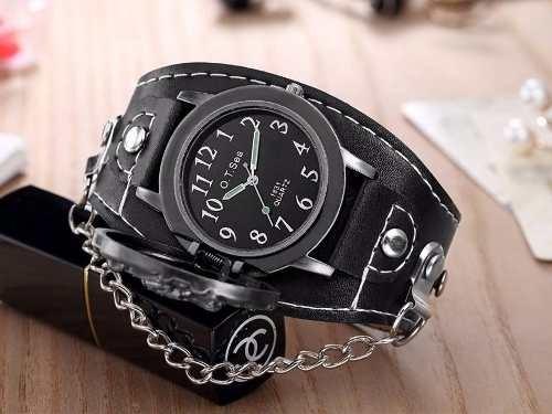 Relógio Masculino Bracelete Black